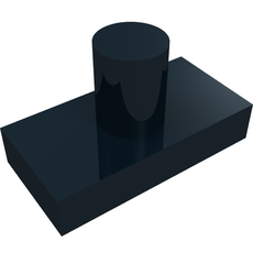Tile Special 1 x 2 with Minifig Neck Pin (24445)