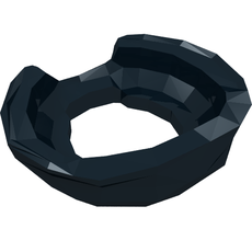 Minifig Neckwear Ninja Face Scarf (24504)