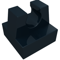 Tile Special 1 x 1 with Clip and Straight Tips (2555)