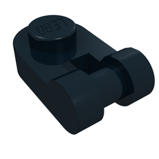 Plate Special 1 x 1 Rounded with Handle (26047)