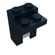 Brick Special 1 x 2 x 2 1/3 with Spring Unit (2605c01)
