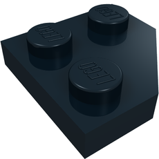 Wedge Plate 2 x 2 Cut Corner (26601)