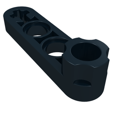 Technic Beam 1 x 4 Thin with Stud Connector (2825)