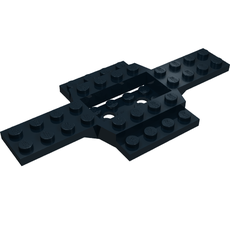 Vehicle Base 6 x 12 x 3/4 with 4 x 2 Recessed Center with Smooth Underside (28324)