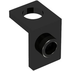 Minifig Neckwear Bracket [One Stud] - Reinforced (28974)
