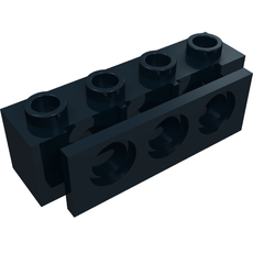 Technic Brick 1 x 4 with Bumper Holder (2989)
