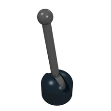 Lever Small Base with Yellow Lever (298c01)