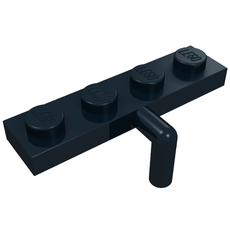 Plate Special 1 x 4 with Bar Down (30043)