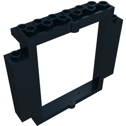 Door Frame 2 x 8 x 6 Swivel with Bottom Notches