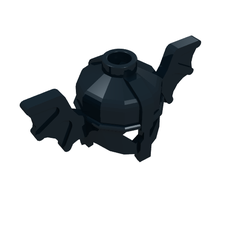 Helmet with Bat Wings (30105)