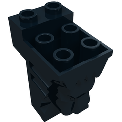 Brick Special 2 x 3 x 3 with Cutout and Lion Head [Hollow Studs]