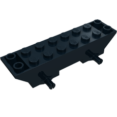 Vehicle Base 2 x 8 x 1 1/3, Inverted Slope Double (30277)