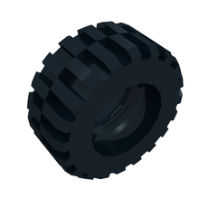 Tyre 30.4 x 14 Offset Tread (30391)