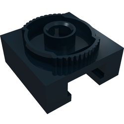 Turntable 4 x 4 Locking Grooved Base
