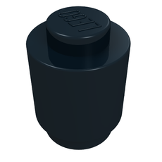 Brick Round 1 x 1 Solid Stud (3062a)