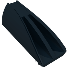 Fairing 1 x 4 Side Flaring Intake with Two Pins (30647)
