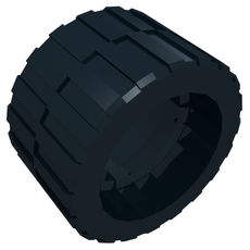 Tyre 24 x 14 Shallow Tread (Tread Small Hub) (30648)