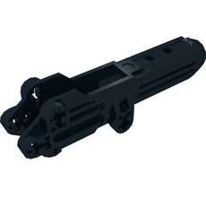 Large Figure Weapon Gun, Body (31901)