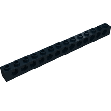 Technic Brick 1 x 14 [13 Pin Holes] (32018)