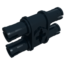 Technic Pin Double with Axle Hole (32138)