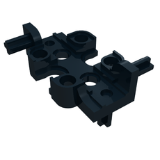 Technic Rectangular Gearbox Half (32167)