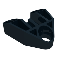 Technic Connector Block 3 x 3 Triangular with Axle, and Pin Hole (32175)