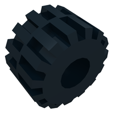 Wheel Flat with Axle hole (32193)