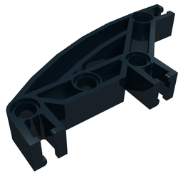 Znap Beam 8, 4 Holes, 3 Bends, Curved