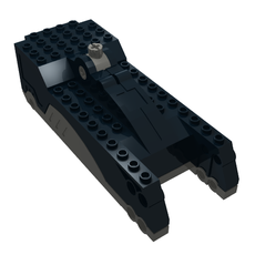 Motor, 4.5V 17 x 6 x 5 with Switch, Dark Gray Bottom (32288c01)