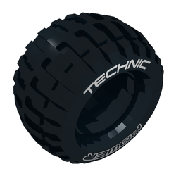 Tyre Technic Power Puller with 'TECHNIC POWER' White Print