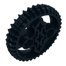 Technic Gear 36 Tooth Double Bevel (32498)