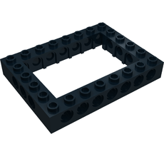 Technic Brick 6 x 8 with 4 x 6 Opening (32532)