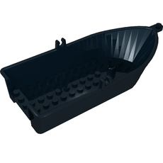 Boat / Rowing Boat 18 x 8 x 2 1/3 with Oarlocks (33129)