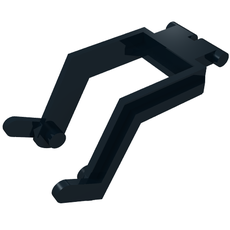 Construction Vehicle Bucket Arm, Small - 2 x 6 x 2 (3314)