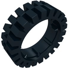 Tyre Offset Tread 24 x 8 (3483)