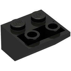 Light Bluish Gray inverted 45 2x2 Lego 3660-50x Brique Toit / Slope NEUF 