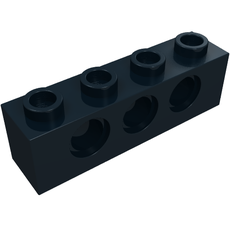 Technic Brick 1 x 4 [3 Pin Holes] (3701)