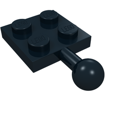 Plate 2 x 2 with Towball (3731)