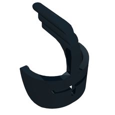 Headwear Accessory Visor Grille and Feather (3843)