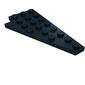 Wedge Plate 8 x 4 Wing Right with Stud Notch