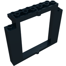 Door Frame 2 x 8 x 6 Swivel without Bottom Notches (40253)