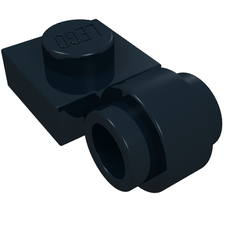 Plate Special 1 x 1 with Clip Light, Bar Hole [Thick Ring] (4081b)