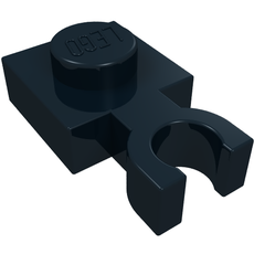 Plate Special 1 x 1 with Clip Vertical [Thin U Clip] (4085b)
