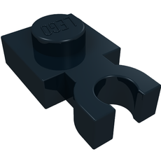 Plate Special 1 x 1 with Clip Vertical [Thick U Clip] (4085c)