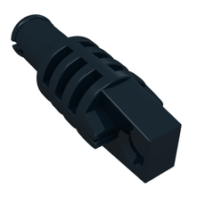 Hinge Cylinder 1 x 3 Locking with 1 Finger and Technic Friction Pin with Round Hole (41532)