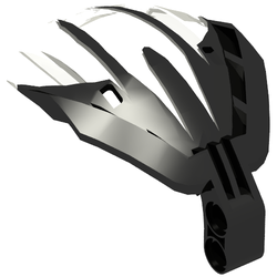 Windscreen Bohrok 4 x 5 x 7 Marbled Trans-Clear Pattern