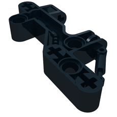 Large Figure Skeletal, Limb 1 x 3 x 7 Beam with Axle Holes (Bohrok) (41672)