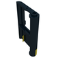 Door 1 x 4 x 5 Train Left with Yellow Stripe Print [5581]