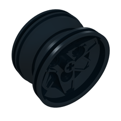 Wheel 43.2 x 26 Technic Racing Small with 3 Pinholes