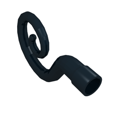 Animal Body Part, Monkey Tail - Curled (42090)